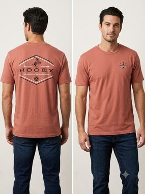 Hooey Men's Hooey Rocks Short Sleeve Graphic T-Shirt, Men’s Size Large